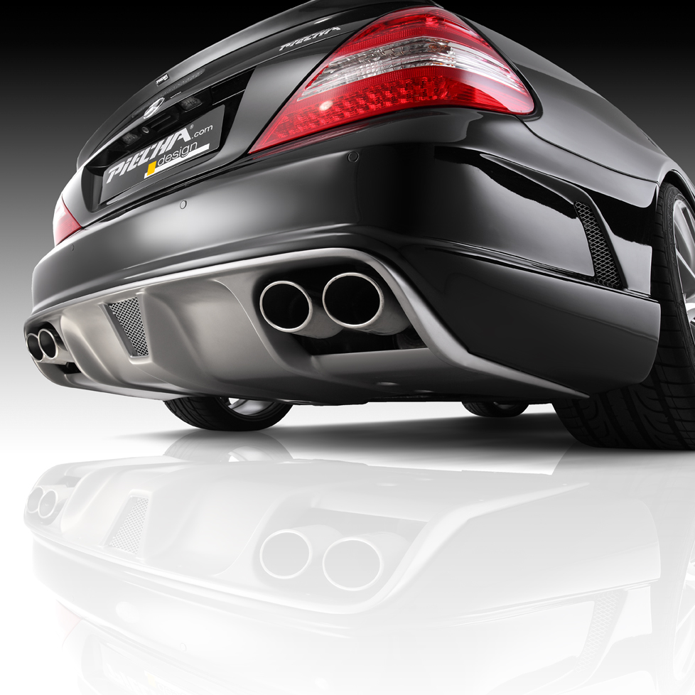 PIECHA Avalange RS-R rear bumper with big diffusor, without PDC