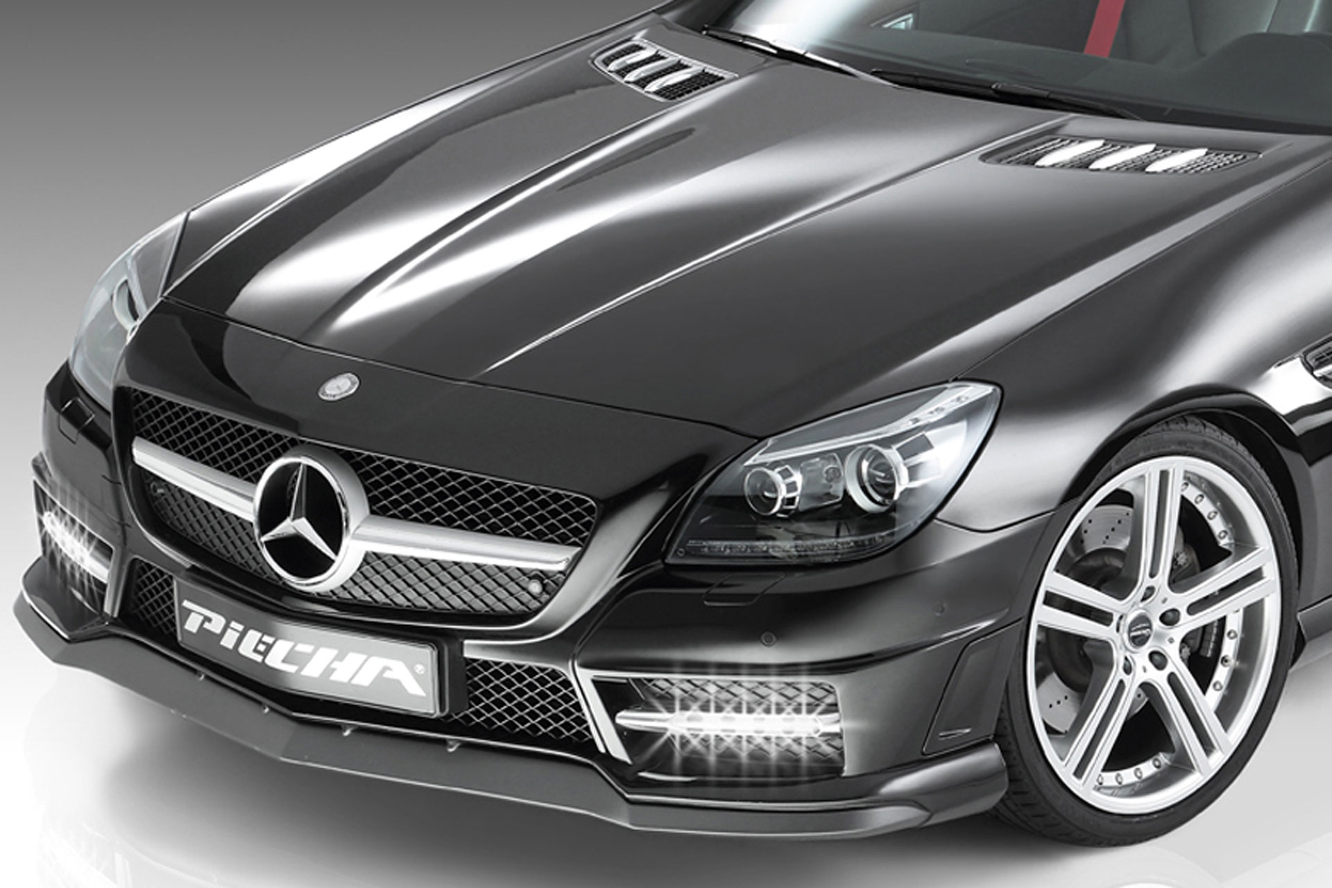 PIECHA RS front lip spoiler , AMG Line and AMG 55